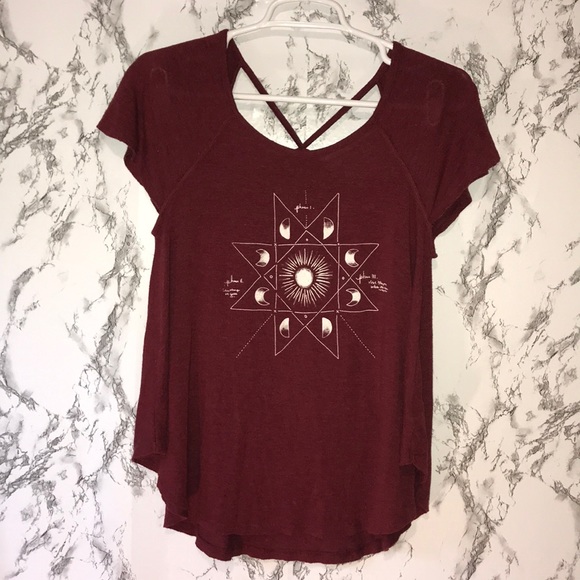 ❤️American Eagle Outfitters moon phases top - Picture 5 of 6